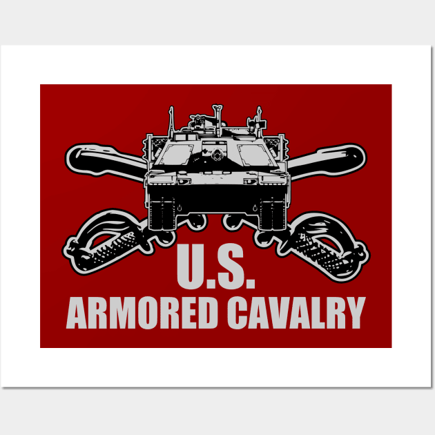 U.S. Armored Cavalry Wall Art by Firemission45